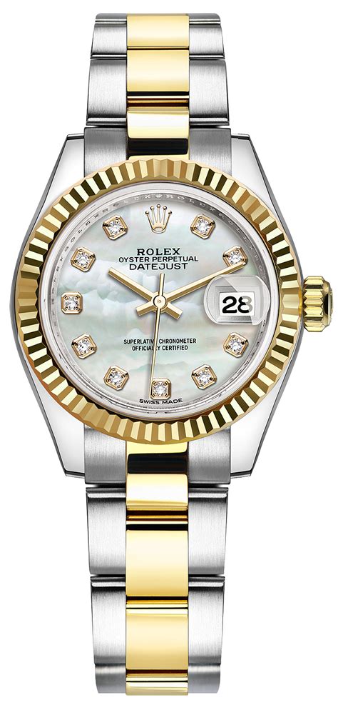 rolex day just lady 33 yellow gold 10 point|Rolex lady Datejust 28mm.